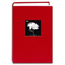 Pioneer Fabric Frame Cover Apple Red Bi directional Memo Albums (pack Of 2)