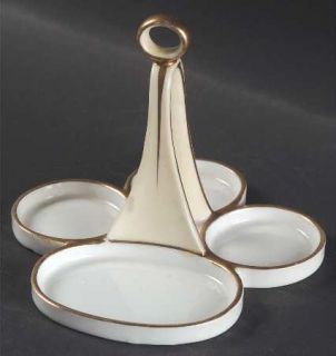 Noritake 175 Condiment Tray 4 Sect (For 7 Or 6 Piece Set), Fine China Dinnerware
