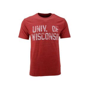 Wisconsin Badgers adidas NCAA Stamped Out T Shirt