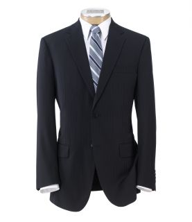 Traveler Tailored Fit 2 Button Suit with Plain Front Trousers JoS. A. Bank Mens