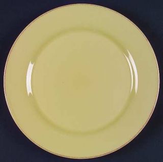 Thomson Sonoma Caramel Dinner Plate, Fine China Dinnerware   Beige Solid,No Deca