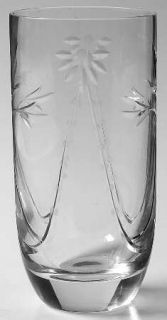 Royal Doulton Rdc21 Highball Glass   Mixed Cut,Gray Dots,Swags