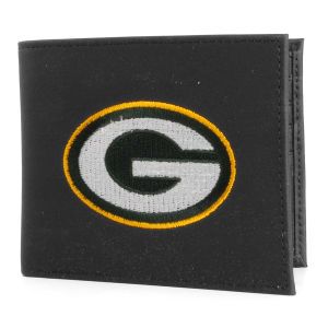 Green Bay Packers Rico Industries Black Bifold Wallet