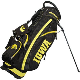 NCAA University of Iowa Hawkeyes Fairway Stand Bag Black   Team Golf G