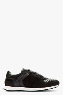 Etq Amsterdam Black Nubuck Running Shoes