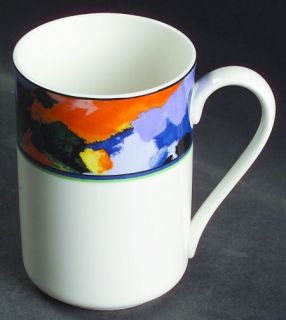 Christopher Stuart Van Gogh Cappuccino Mug, Fine China Dinnerware   Multicolor A