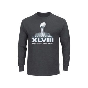 Super Bowl XLVIII VF Licensed Sports Group NFL Super Bowl XLVIII Logo Long Sleeve T Shirt