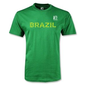 FIFA Confederations Cup 2013 Brazil T Shirt (Green)