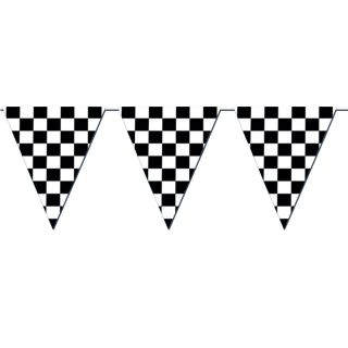 120 Checkered Outdoor Pennant Banner