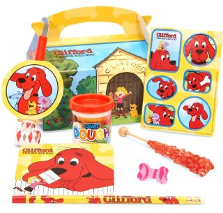The Big Red Dog Party Favor Box