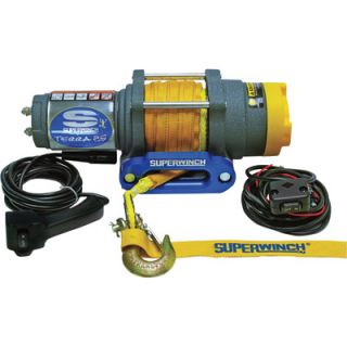Superwinch 12 Volt ATV Electric Winch   2500 Lb. Capacity, Synthetic Rope