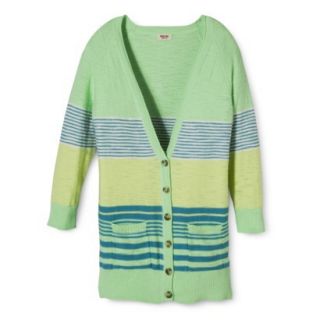 Mossimo Supply Co. Juniors Boyfriend Cardigan   Green XL(15 17)