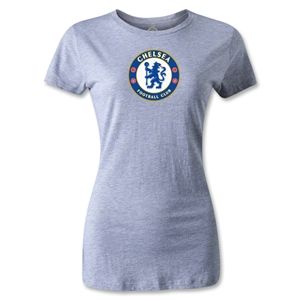hidden Chelsea Crest Womens T Shirt (Gray)