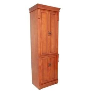 Foremost FMNACL2474 Naples 24 In. Linen Cabinet In Warm Cinnamon