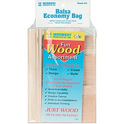 Balsa Wood Economy Bag