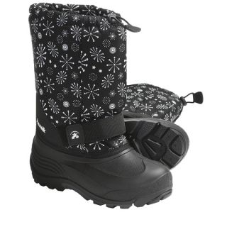 Kamik Rocket2 Winter Boots (For Youth Girls)   BLACK (1 )