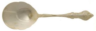 RSVP Flatware Rxv2 Gold Electroplate Solid Smooth Casserole Spoon   Gold Electro
