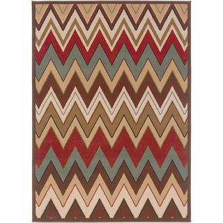 Lagoon 104648 Contemporary Multi Area Rug (76 X 910)