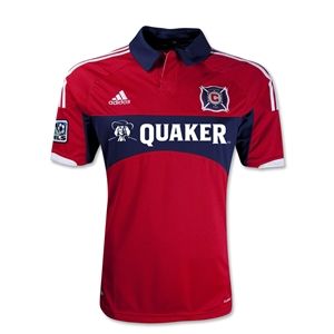 adidas Chicago Fire 2013 Primary Youth Soccer Jersey