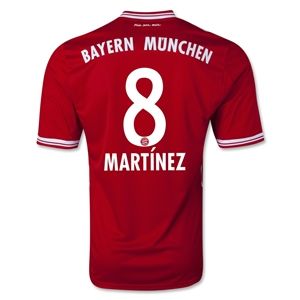 adidas Bayern Munich 13/14 MARTINEZ Home Soccer Jersey