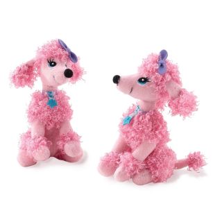 Pink Poodle Mini Plush