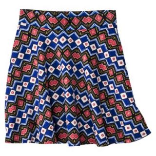 Xhilaration Juniors Pattern Skirt   Coral S(3 5)