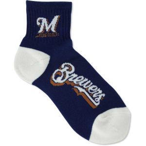 Milwaukee Brewers For Bare Feet Ankle TC 501 Med Sock
