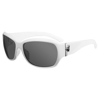 Ryders Unisex Akira Polar White Grey Lens Sunglasses