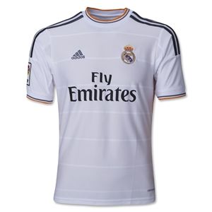 adidas Real Madrid 13/14 Youth Home Soccer Jersey