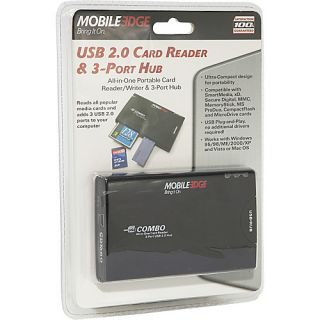USB 2.0 3 Port Hub & Card Reader/Writer