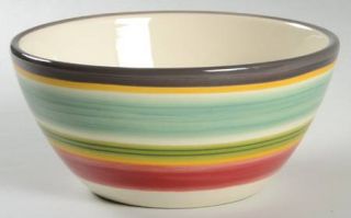 Bobby Flay China Santa Fe Soup/Cereal Bowl, Fine China Dinnerware   Multicolor B