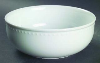 Crate & Barrel China Staccato Coupe Cereal Bowl, Fine China Dinnerware   Kathlee