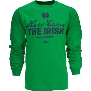 Notre Dame Fighting Irish adidas NCAA Here They Come Long Sleeve T Shirt