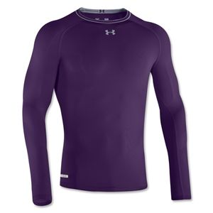 Under Armour Heatgear Sonic Compression LS T Shirt (Purple)