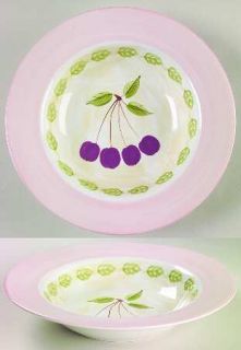 Epoch Frutta Soup/Cereal Bowl, Fine China Dinnerware   Multimotif Fruit & Color