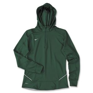 Nike LS Womens Training Hoody (Dark Green)