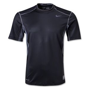 Nike Hypercool Fitted Top 2.0 T Shirt (Blk/Grey)