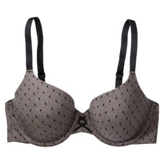 Simply Perfect by Warners Perfect Fit With Underwire Bra TA4036M   Lace Dot 36C