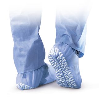 Medline Blue Non skid X large Disposable Shoe Covers (case Of 200)