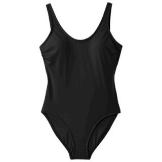 Xhilaration Juniors 1 Piece Swimsuit  Black XS