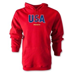hidden USA CONCACAF Gold Cup 2013 Hoody (Red)