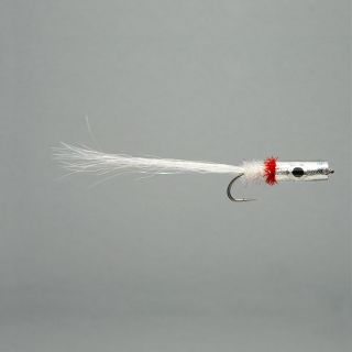 Saltwater Popper / Hopper Fly, White