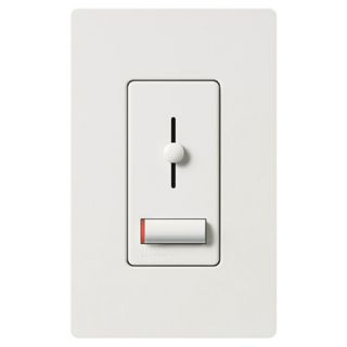 Lutron LX10PLSW Dimmer Switch, 1000W 1Pole Incandescent Lyneo Lx Light Dimmer Snow