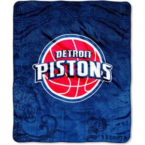 Detroit Pistons Northwest Company Micro Raschel Throw 46x60 Street Edge