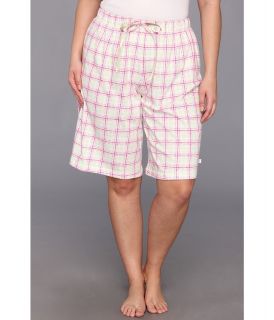 Karen Neuburger Plus Size My Cuppa Tea knCool Bermuda Short Womens Pajama (Multi)