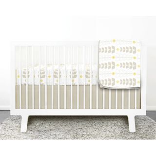 olli & lime Miller 3 Piece Crib Bedding Set 712214 / 713214 Color Stone