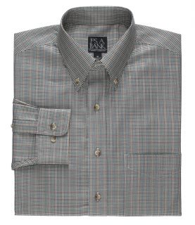 Traveler Patterned Poplin Buttondown Collar Sportshirt JoS. A. Bank