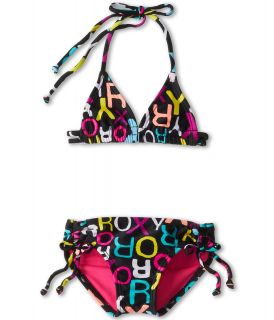 Roxy Kids Roxy Logo Tiki Tri Set Girls Swimwear Sets (Multi)