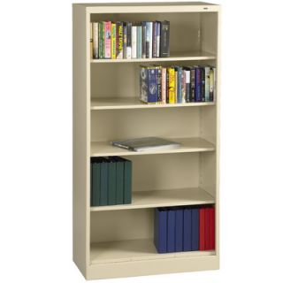 Tennsco Five Shelf Welded Bookcase BC18 72 Color Putty