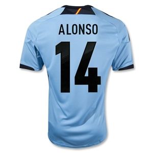 adidas Spain 12/13 ALONSO Away Soccer Jersey